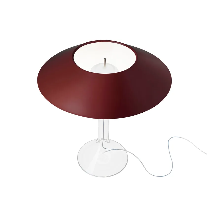 Lámpara de sobremesa Chapeaux acero Foscarini