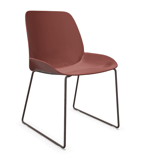 10. silla nuez rojo oxido