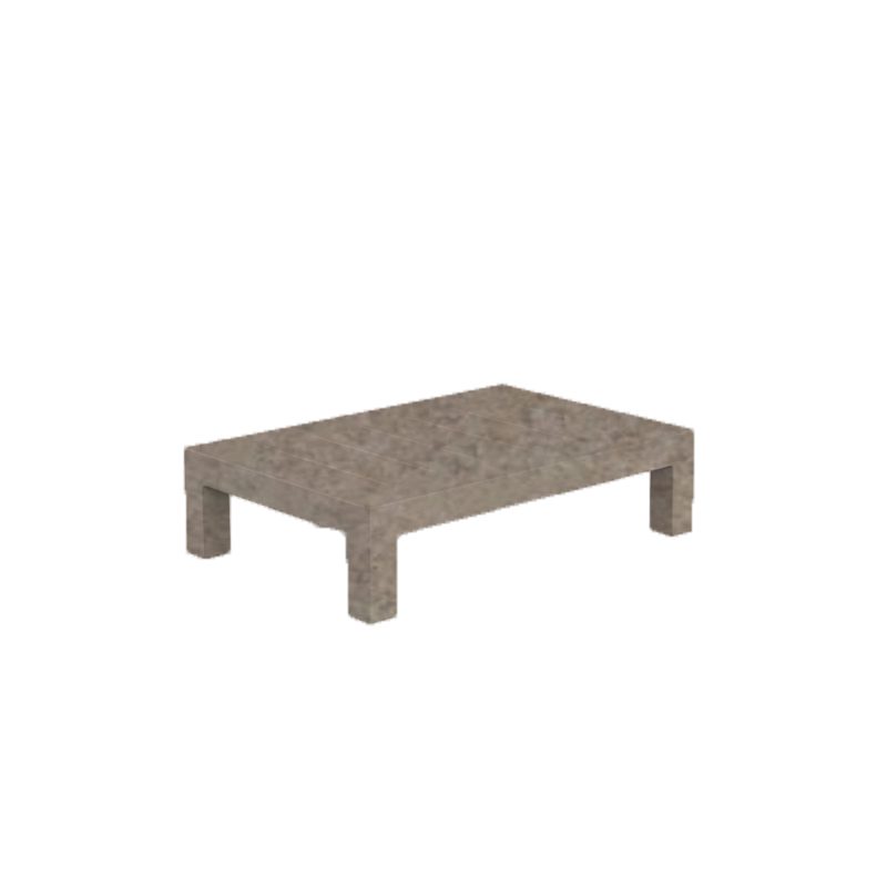 Mesa auxiliar Jut 120x80 ecru granito