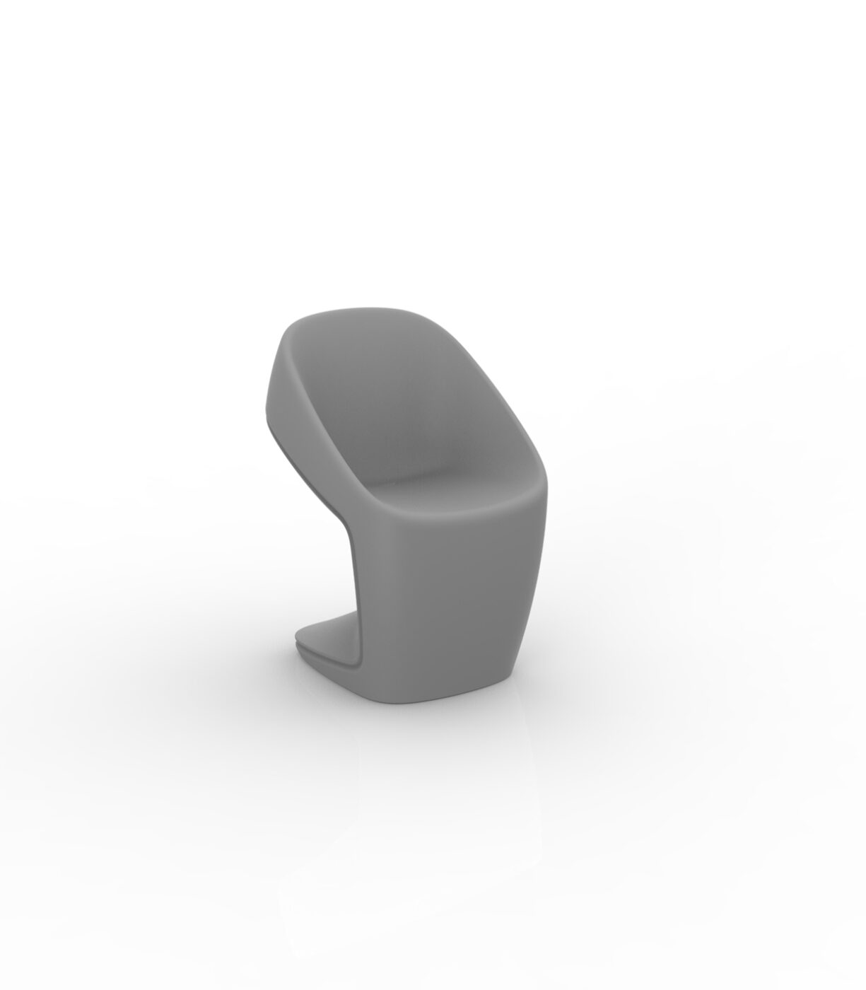 Silla UFO gris