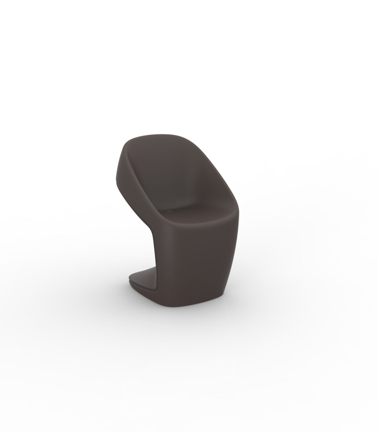 Silla UFO marrón