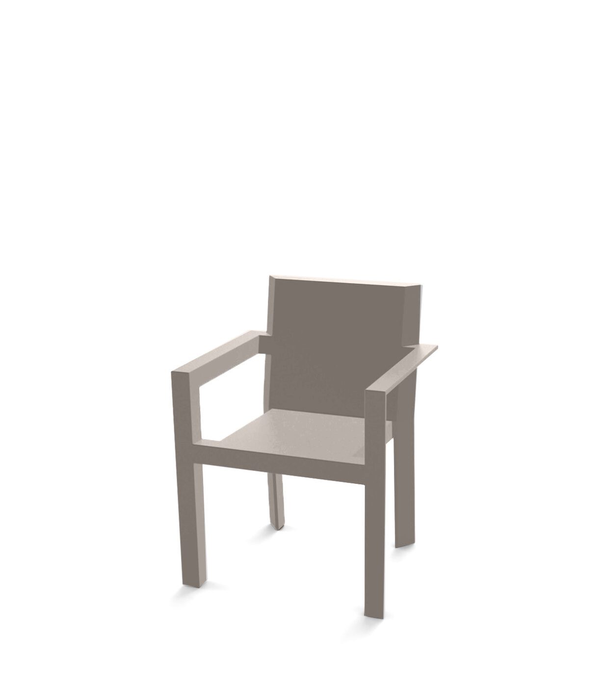 Silla con brazos Frame tórtora