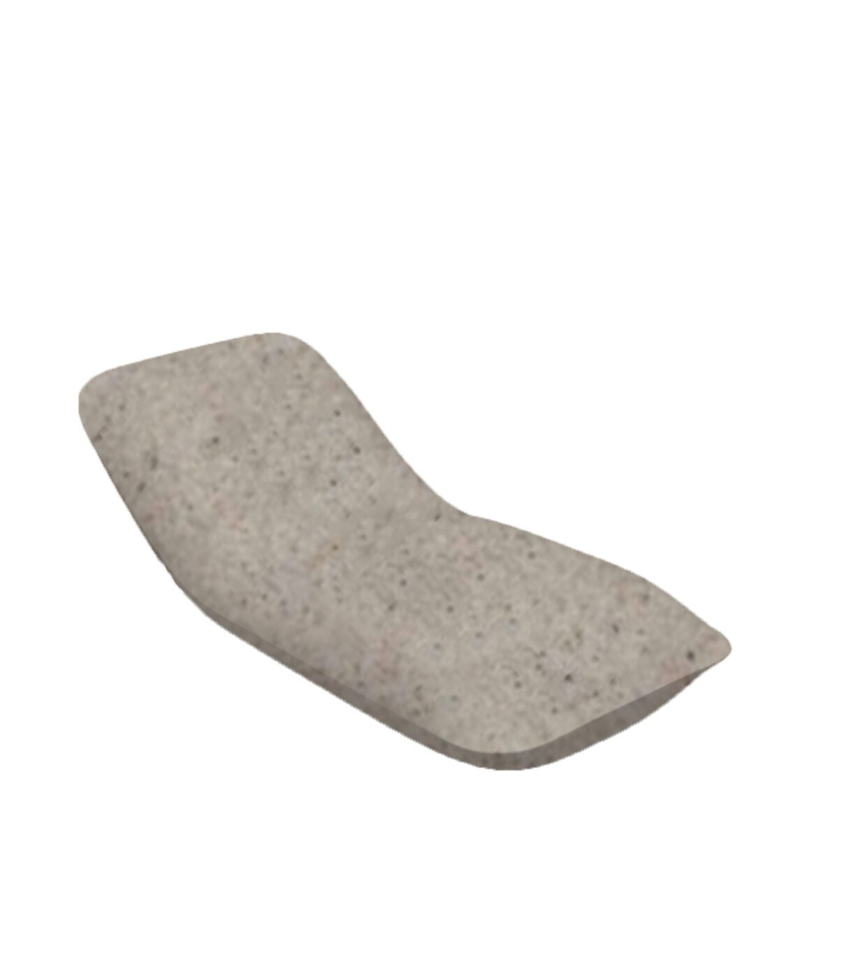 Tumbona Pillow crema granito