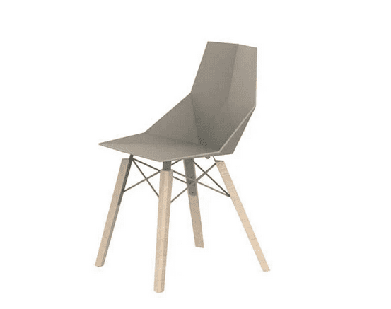 Silla Faz madera de Vondom