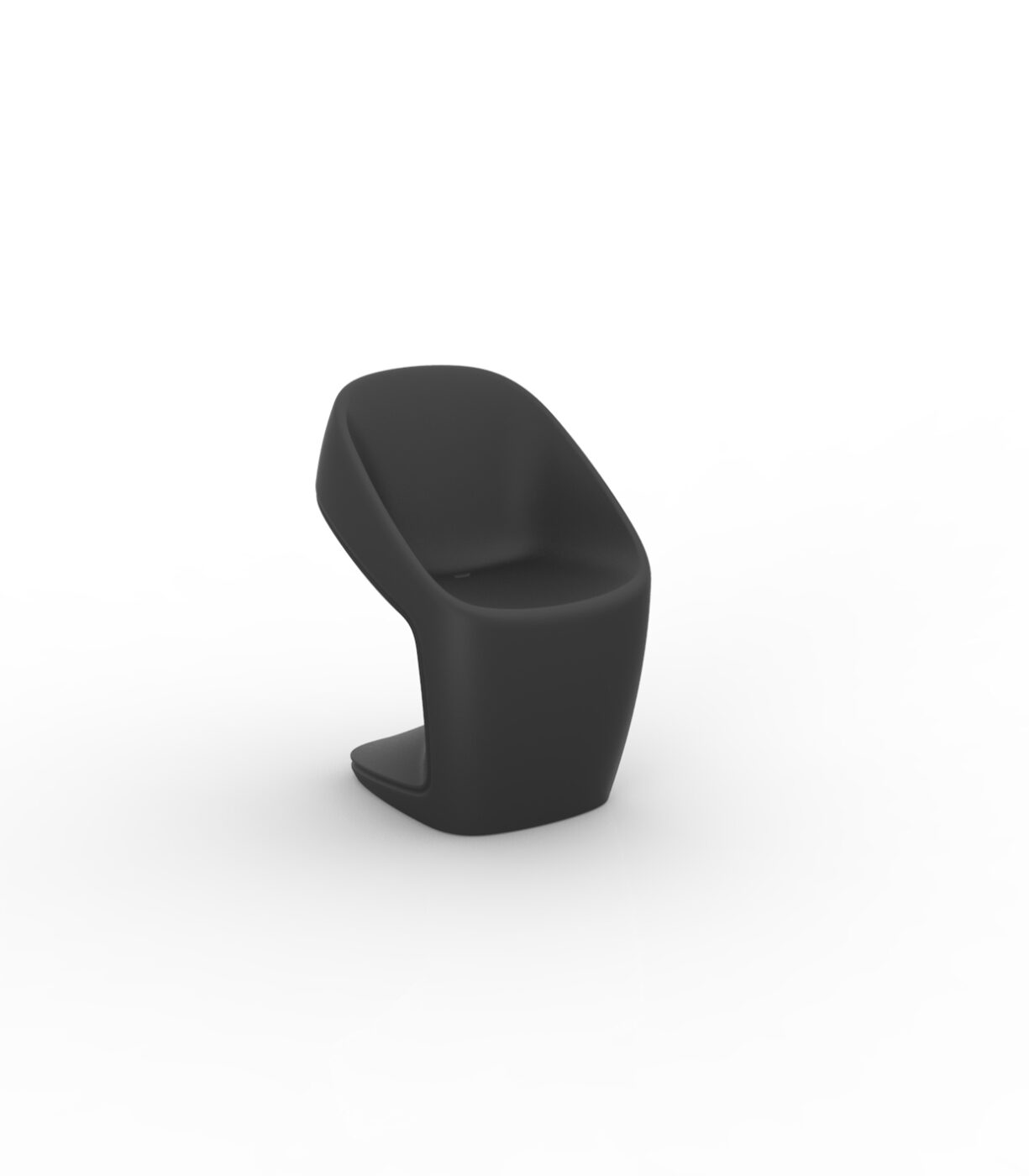 silla ufo antracita