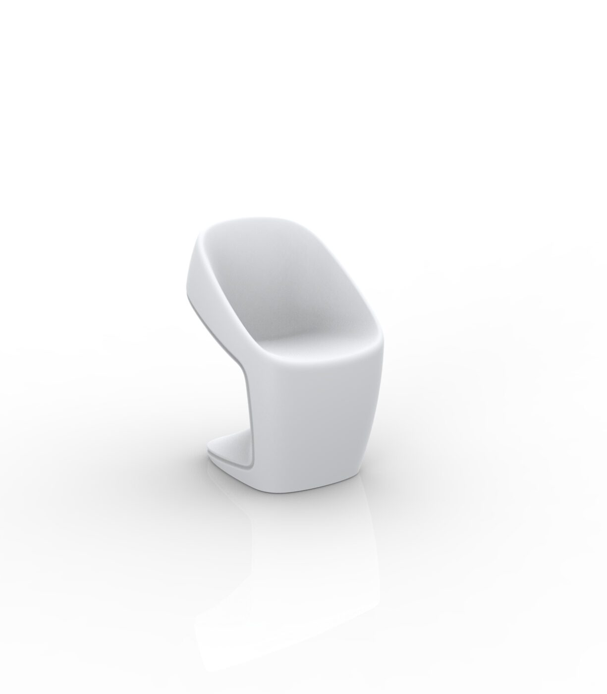 silla ufo blanco