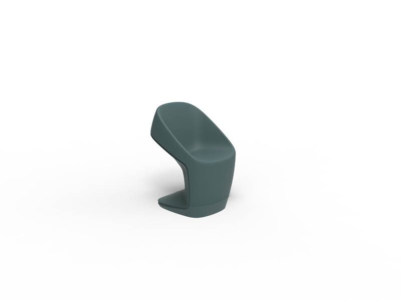 silla ufo verde