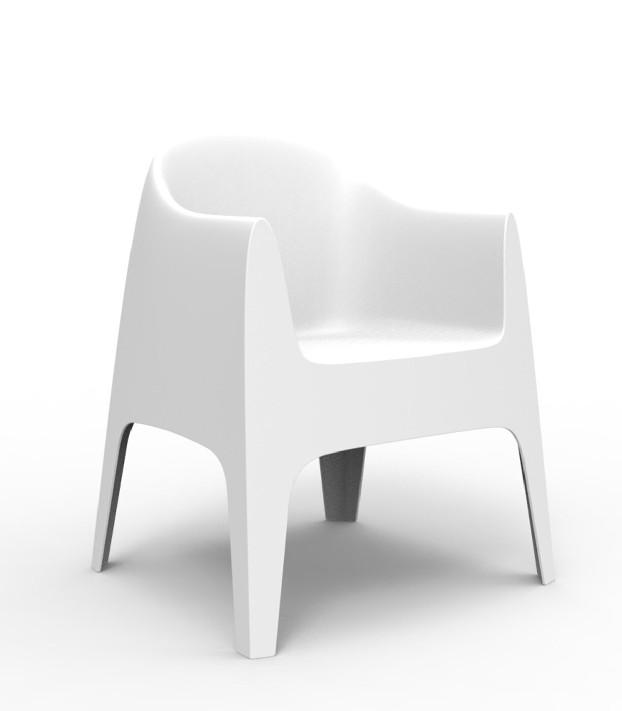sillon solid blanco