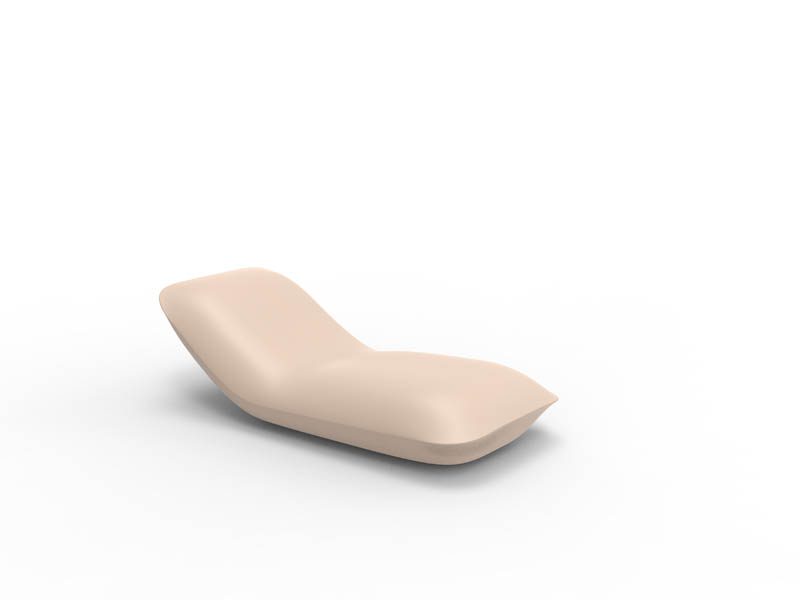 tumbona pillow crema