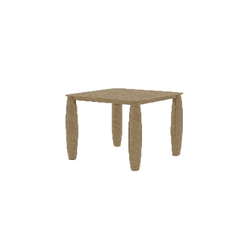 Mesa Vases 100x100 crema granito