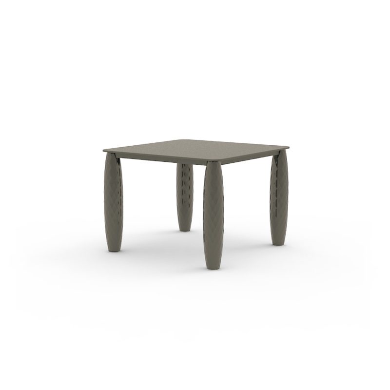 Mesa Vases 100x100 gris