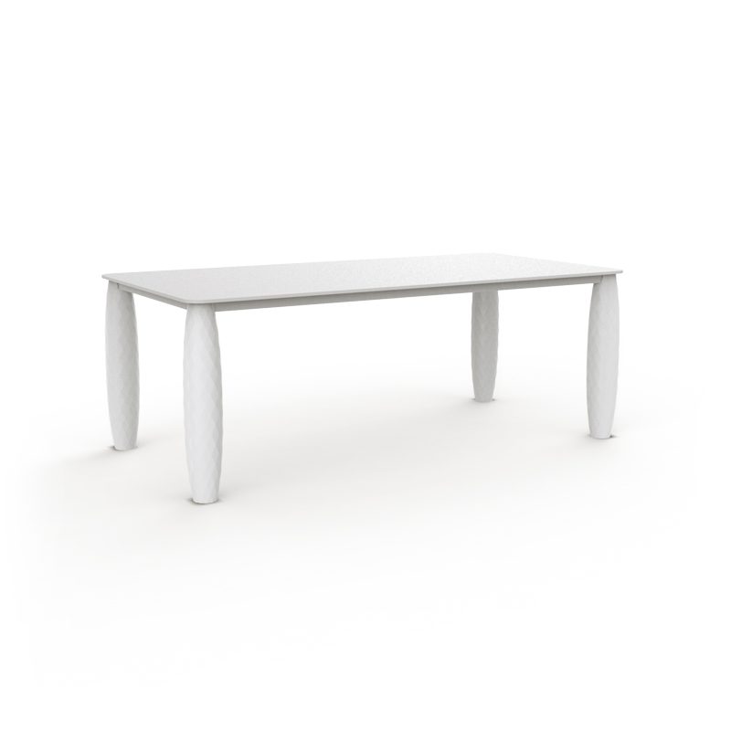 Mesa Vases 210x100 blanco