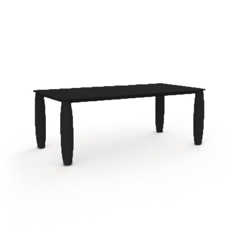 Mesa Vases 210x100 negro