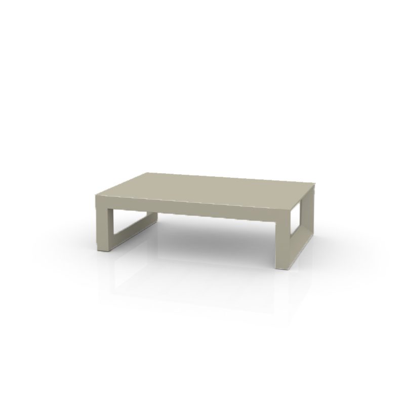 Mesa auxiliar Frame ecru