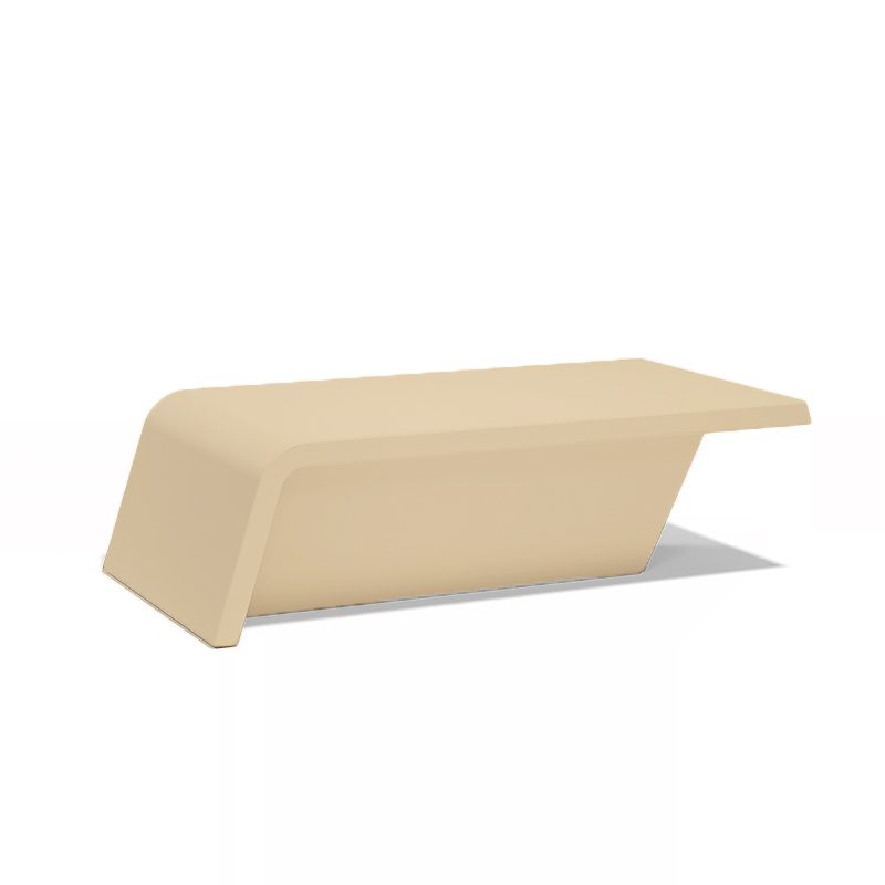 Mesa auxiliar Rest crema