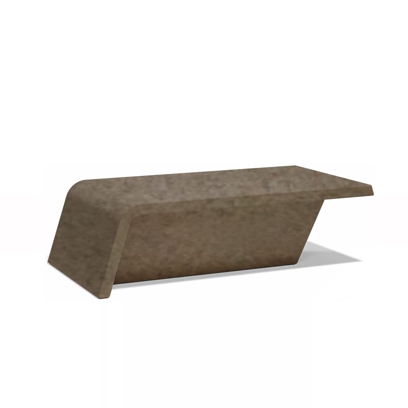 Mesa auxiliar Rest ecru granito