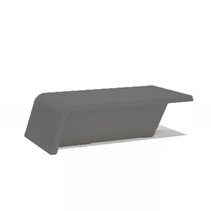 Mesa auxiliar Rest gris