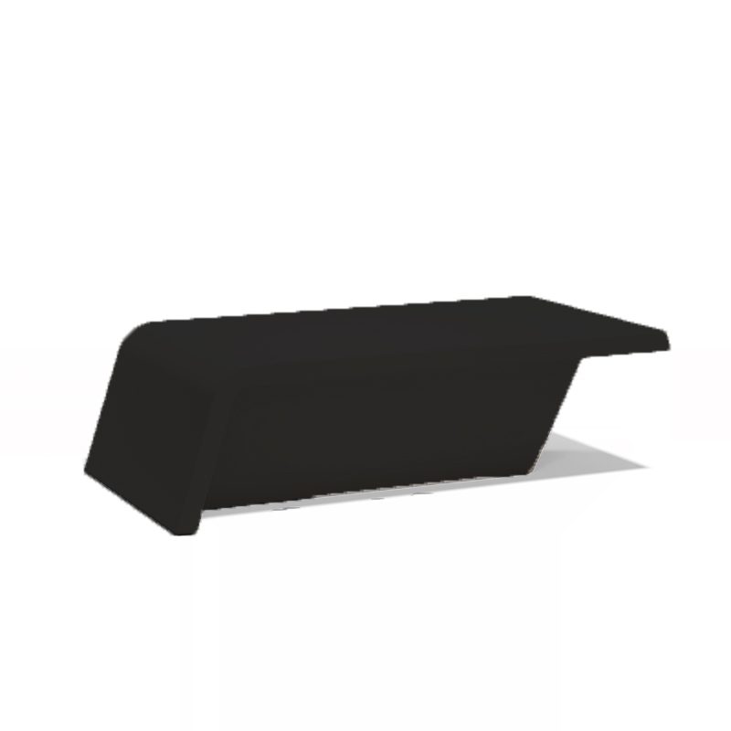 Mesa auxiliar Rest negro