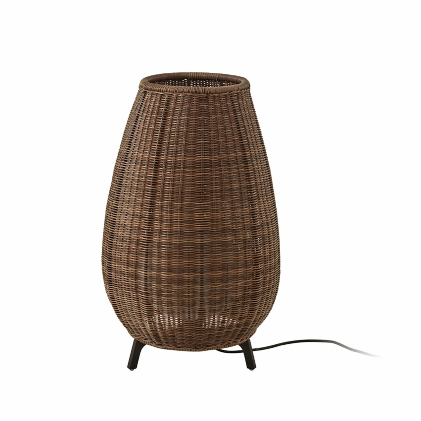 amphora 01 marrón rattan apagada