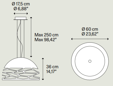 kelly small dome 60 medidas