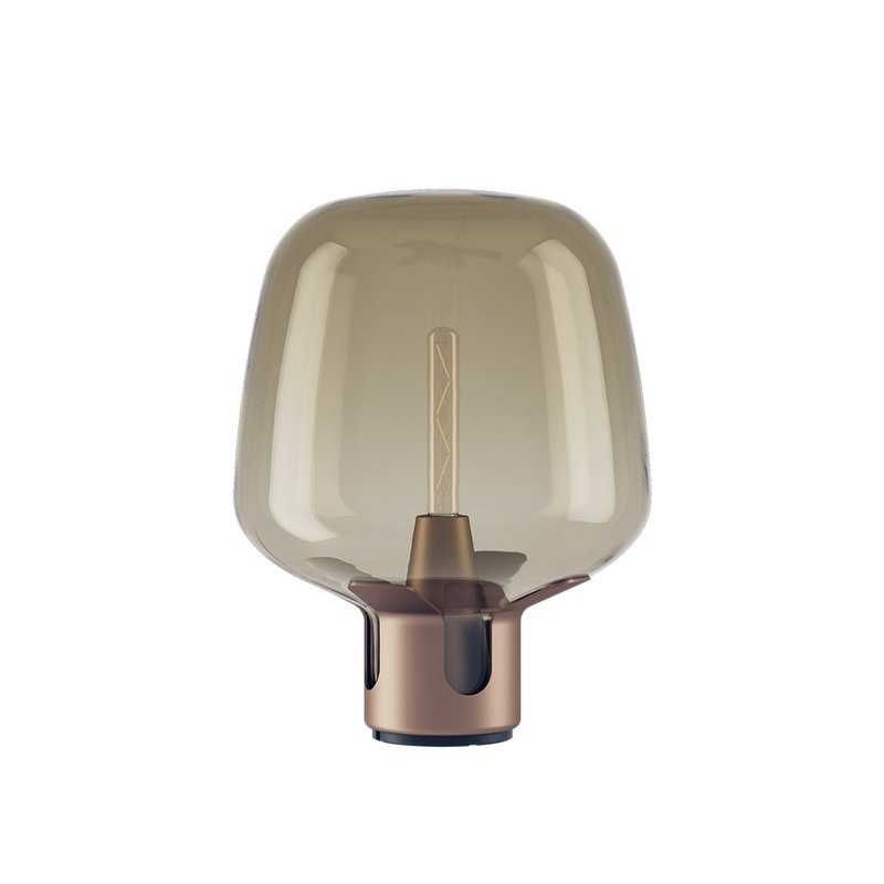 lámpara de pie flar medium terra miel