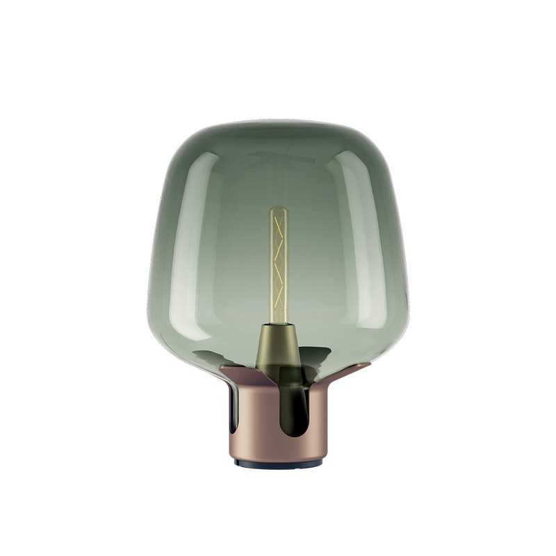lámpara de pie flar medium terra turquesa