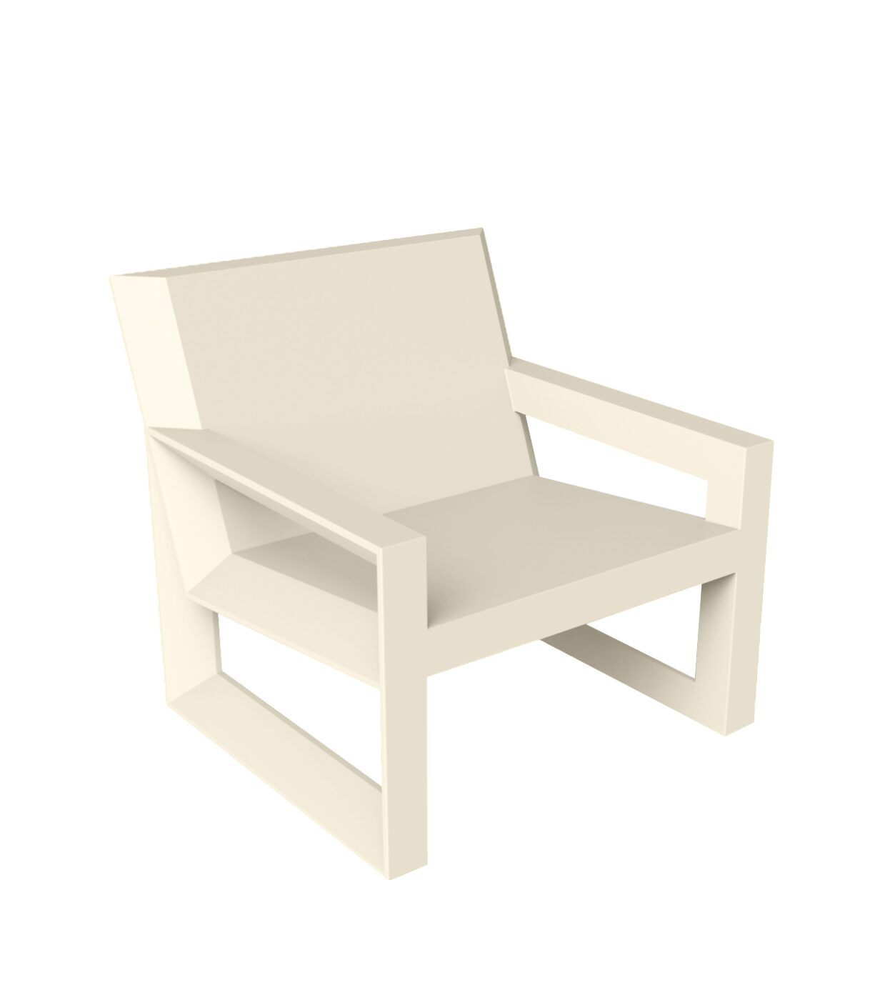 butaca frame ecru