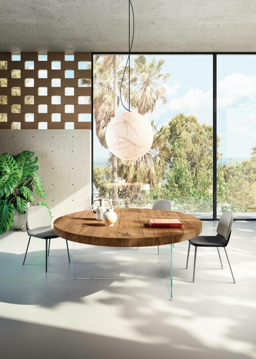 Mesa de comedor Air 2250 de Lago