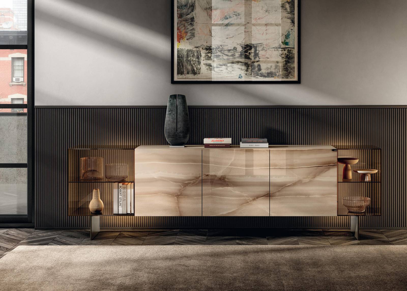 Aparador 36e8 Glass 1326 ambiente 1