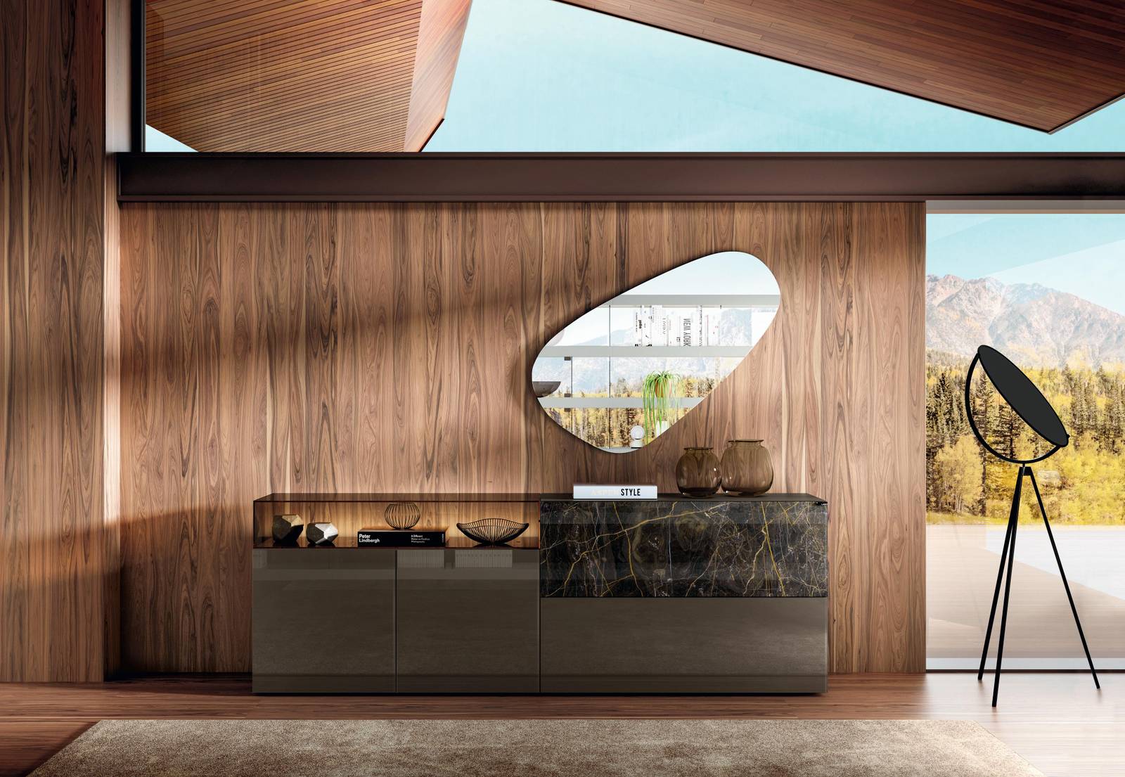 Aparador 36e8 Glass 1334 ambiente 1