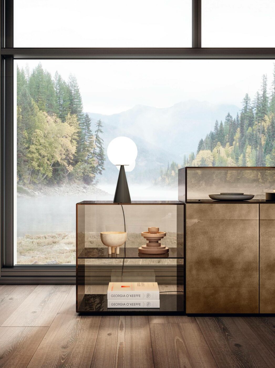 Aparador 36e8 Glass 1339 detalle
