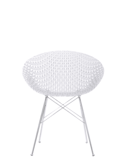Silla Smatrik transparente Kartell