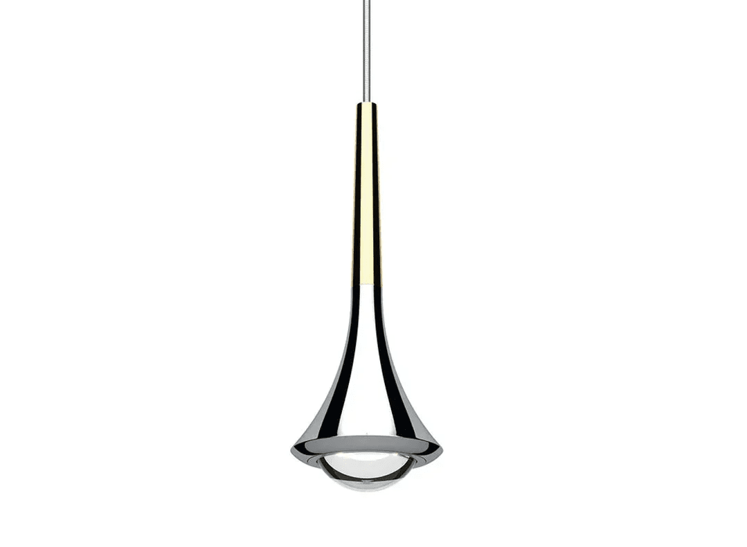 rain cromo oro producto Lámpara de suspensión Rain Lodes